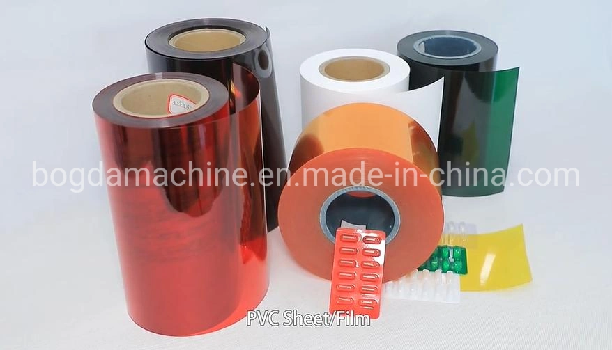 Plastic Pharma Grade Vacuum Forming Flexible Transparent PVC Sheet Roll Extrusion Line Making Machine