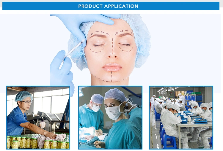 Disposable Nonwoven Bouffant Cap Surgical Healthcare Products